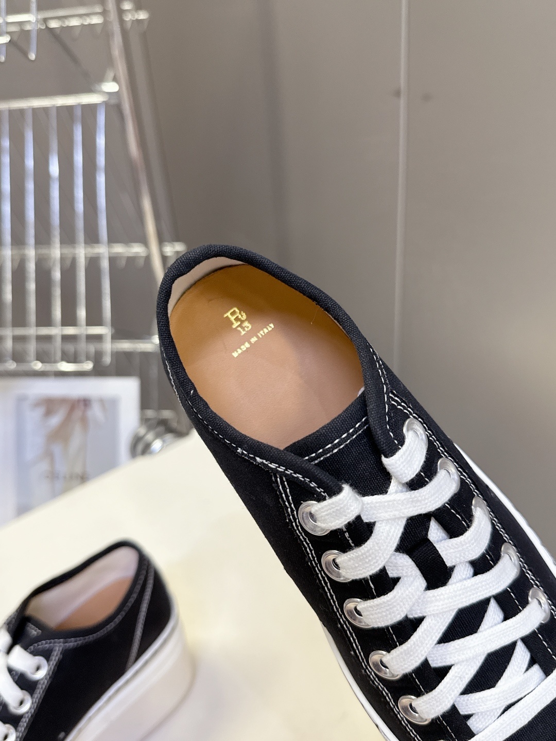 R13小众潮奢品牌最新经典厚底休闲鞋 高帮鞋 设计师Chris Leba在美国纽约创立的潮奢服饰品牌