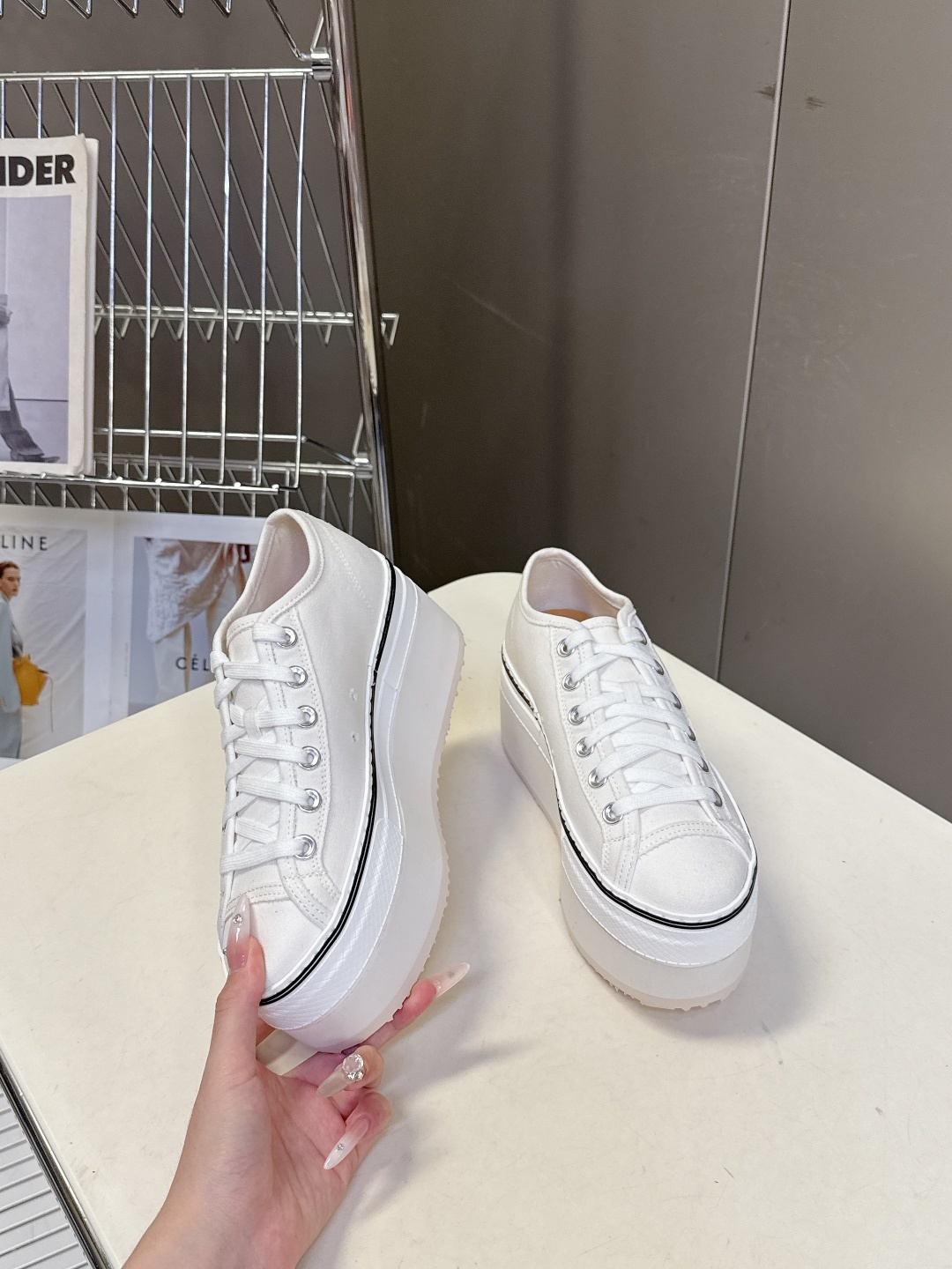 R13小众潮奢品牌最新经典厚底休闲鞋 高帮鞋 设计师Chris Leba在美国纽约创立的潮奢服饰品牌
