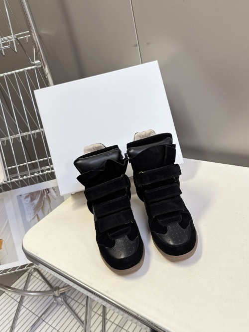 Isabel Marant Women's Balskee High-Top Sneaker, Black, Size 35-40