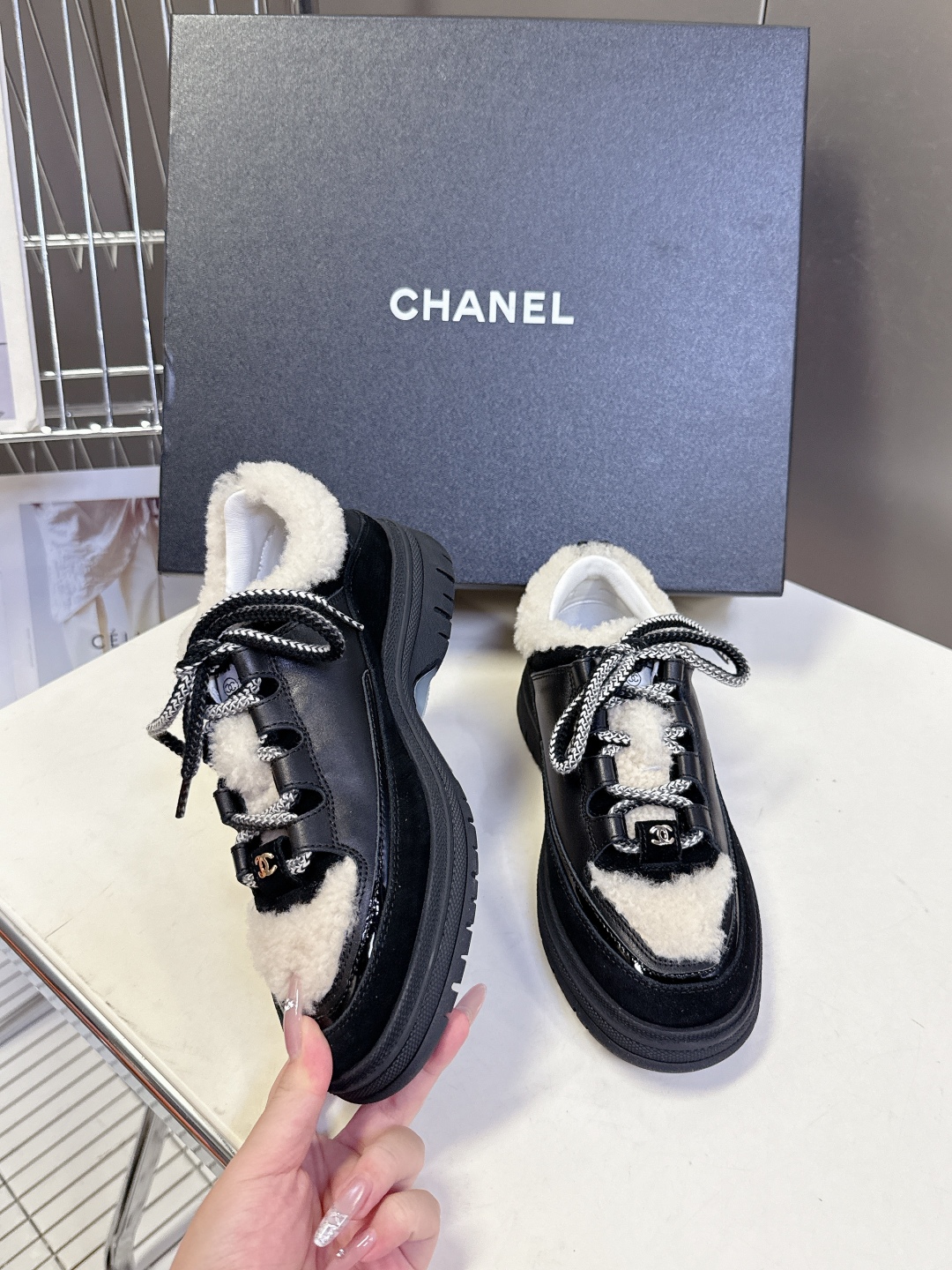 Chanel 香奈儿最新25C休闲运动鞋 原版模具定制 无敌漂亮又好穿 绝对仙女款 超级舒服，配色高级耐