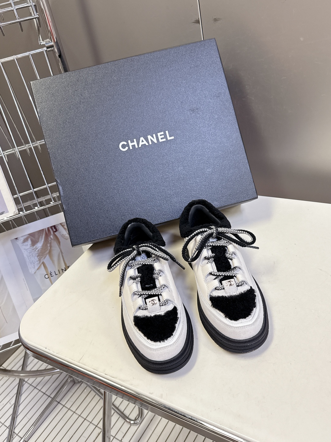 Chanel 香奈儿最新25C休闲运动鞋 原版模具定制 无敌漂亮又好穿 绝对仙女款 超级舒服，配色高级耐