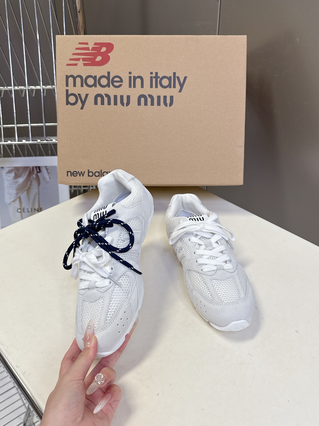Miu Miu✖️New Balance 联名系列运动鞋、各大品牌都热衷于跨界联名、缪缪这次联名诚意满满
