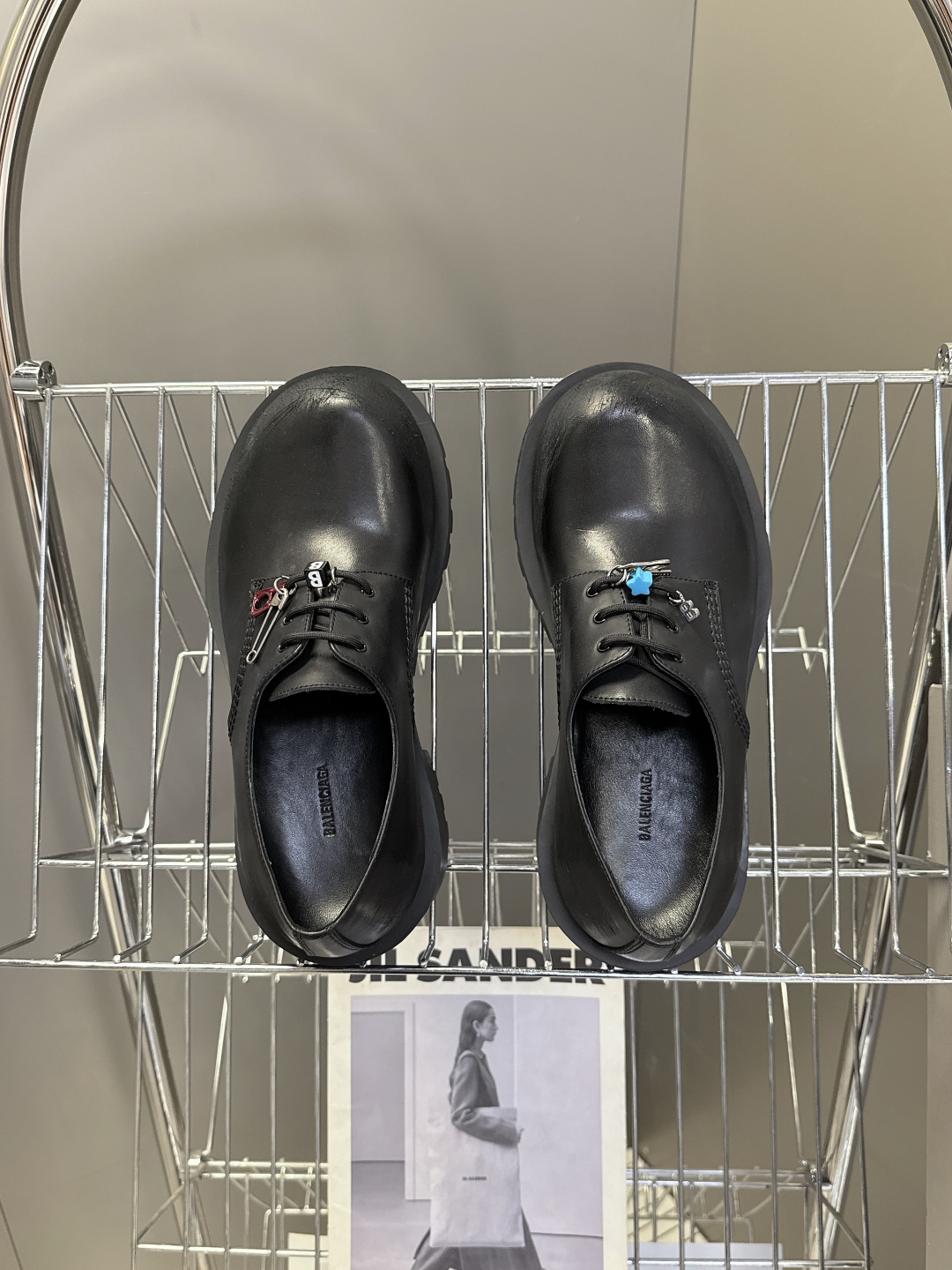 男装➕20 巴黎世家Balenciaga秋冬最新挂件情侣款大头皮鞋 专柜正品购入 细节完美复刻 巴家就一