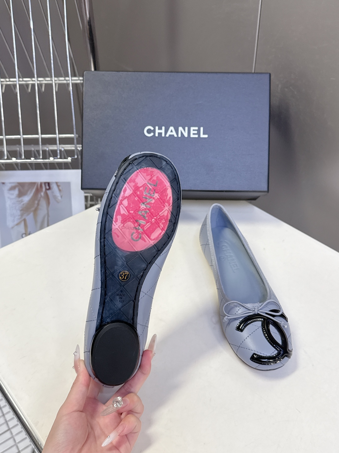 CHANEL香奈儿最新款中古康鹏芭蕾舞鞋 超多明星名媛上脚 这款芭蕾舞单鞋第一眼看上就被种草了根据天气变