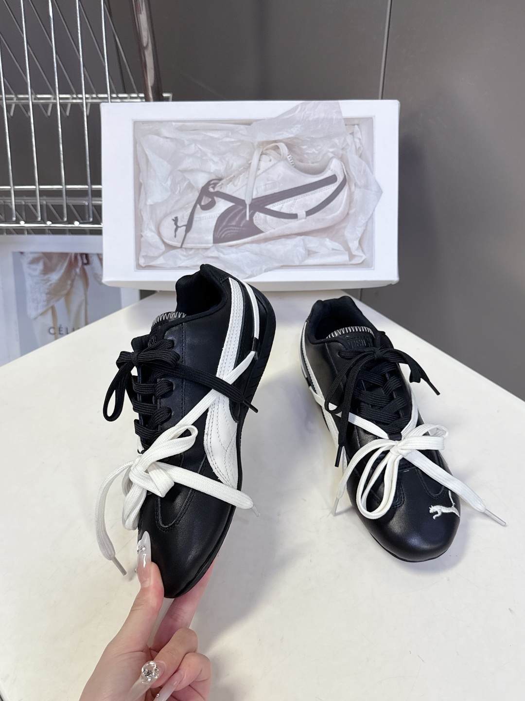 Rose x Puma 彪马Speedcat 联名款 极速赛车系列专柜限量发售 一鞋难求 超多明星时尚博