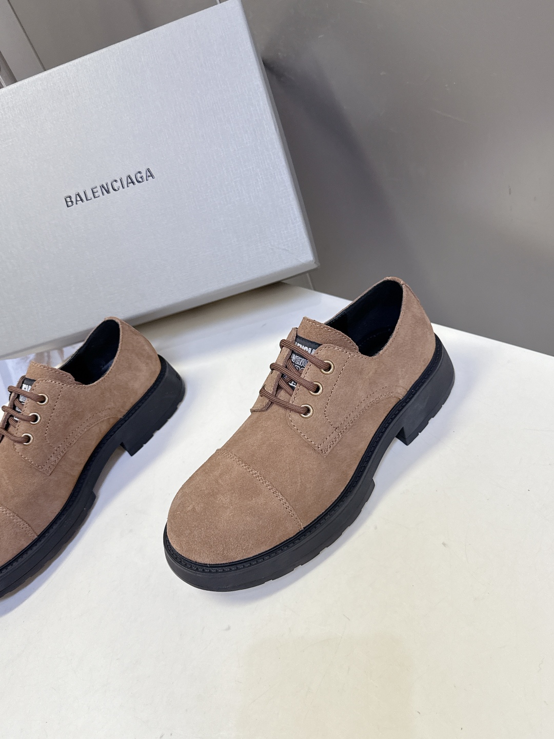 男装➕10 BALENCIAGA巴黎世家最新款皮鞋 马丁靴 百位ins博主网红推荐 经典永不过时 机车风