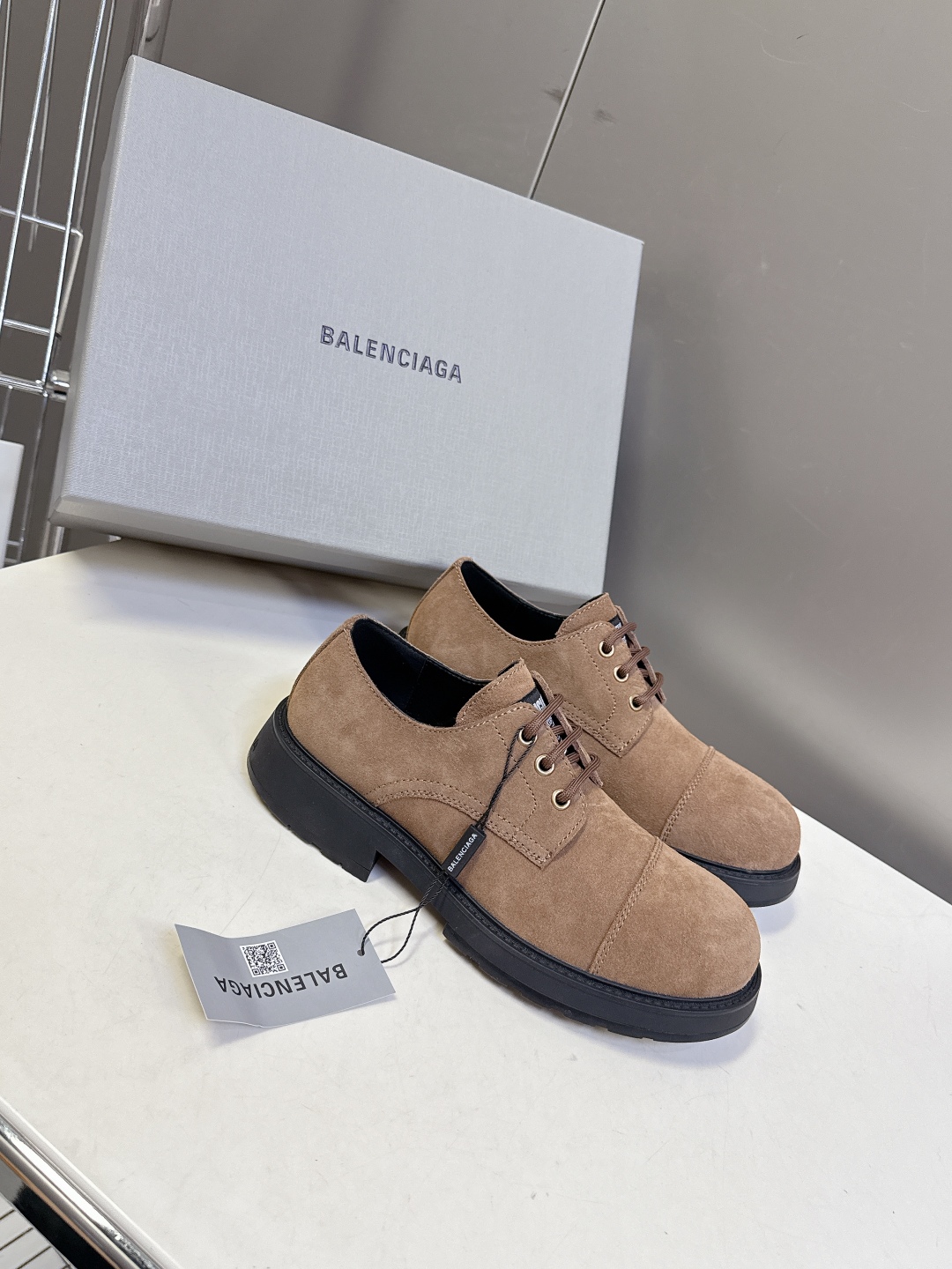 男装➕10 BALENCIAGA巴黎世家最新款皮鞋 马丁靴 百位ins博主网红推荐 经典永不过时 机车风