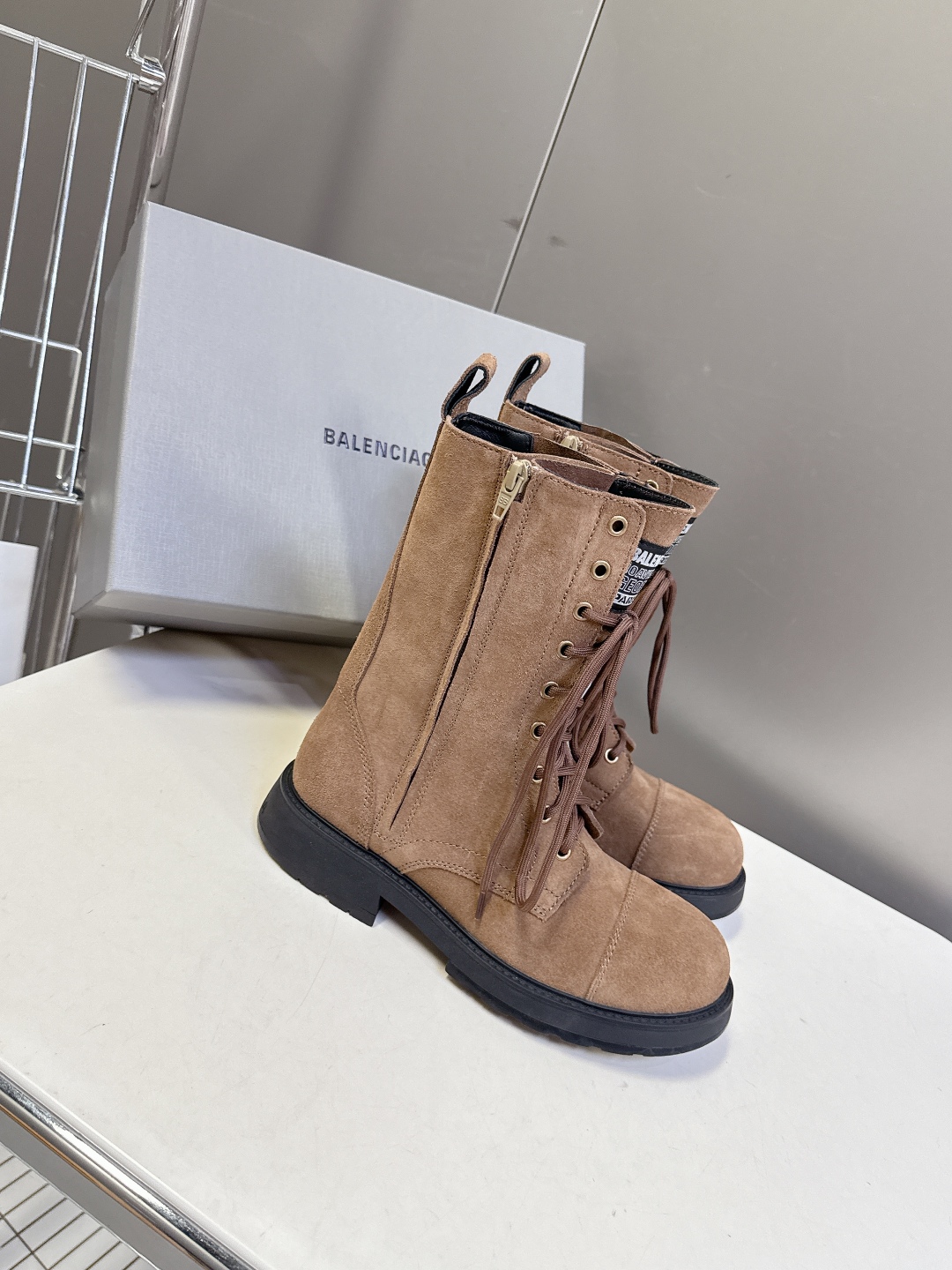 男装➕10 BALENCIAGA巴黎世家最新款皮鞋 马丁靴 百位ins博主网红推荐 经典永不过时 机车风