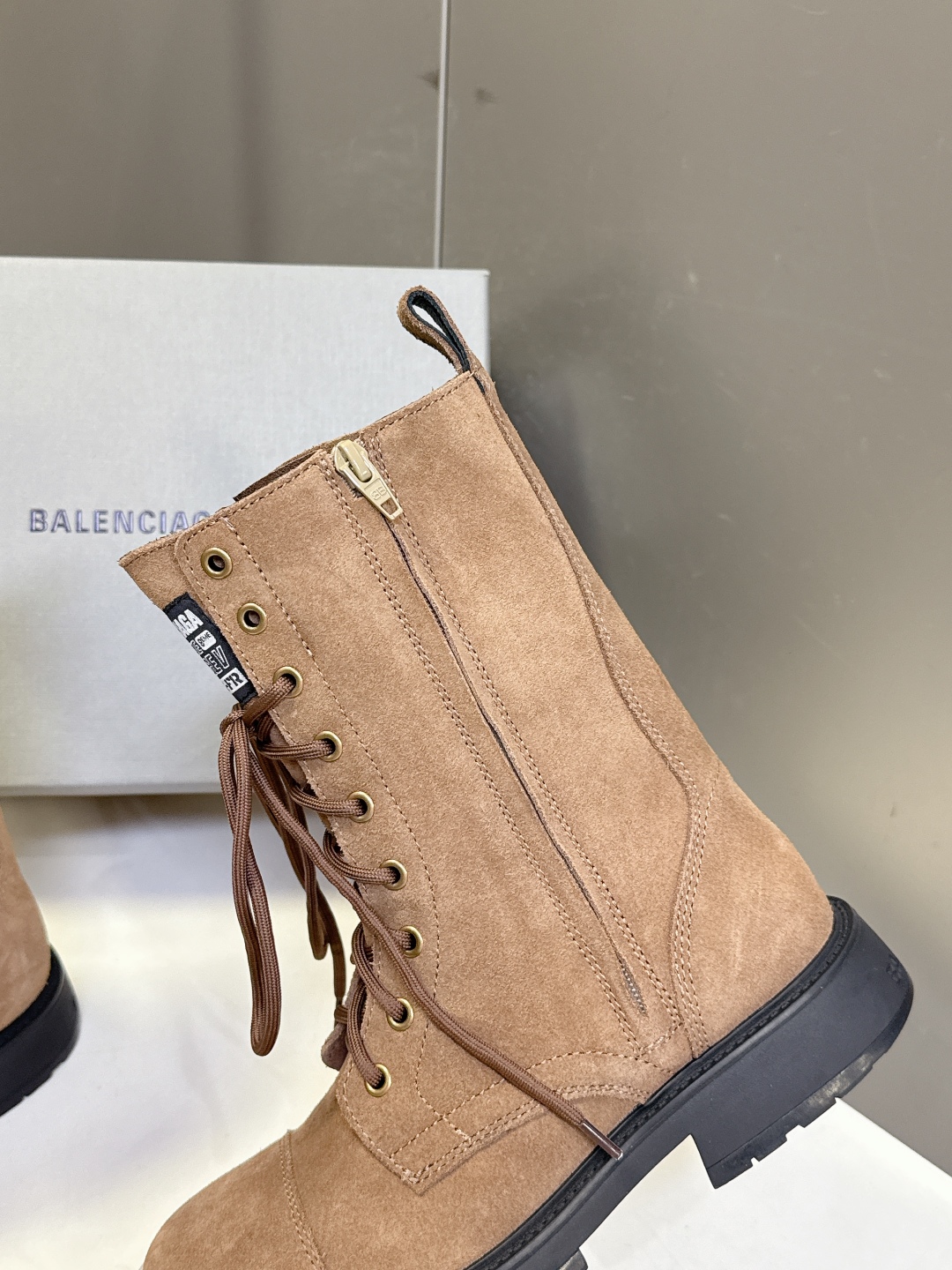 男装➕10 BALENCIAGA巴黎世家最新款皮鞋 马丁靴 百位ins博主网红推荐 经典永不过时 机车风