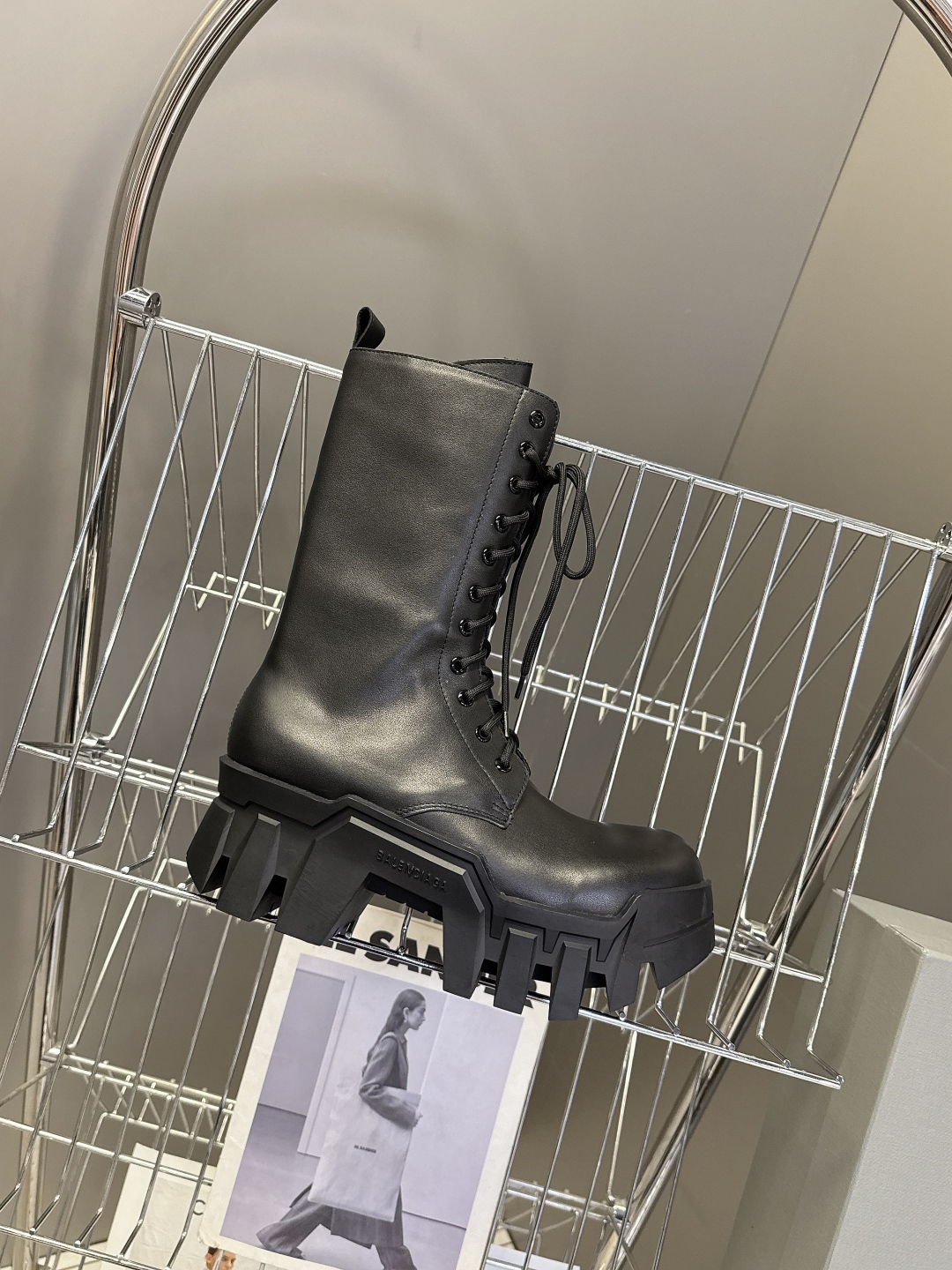 BALENCIAGA 巴黎世家Bulldozer Boots推土机系列超多明星网红种草 原版复刻版本 细