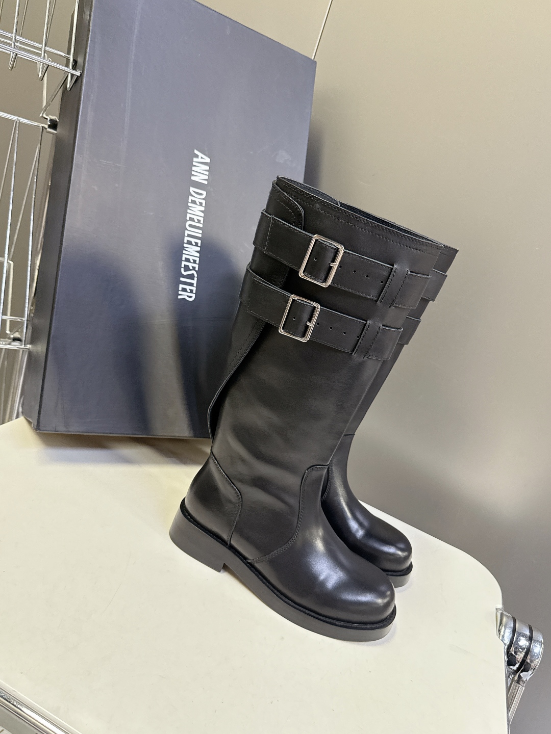 Ann Demeulemeester 秋冬最新款 骑士靴 超多明星网红种草 原版一比一完美复刻 Ann 