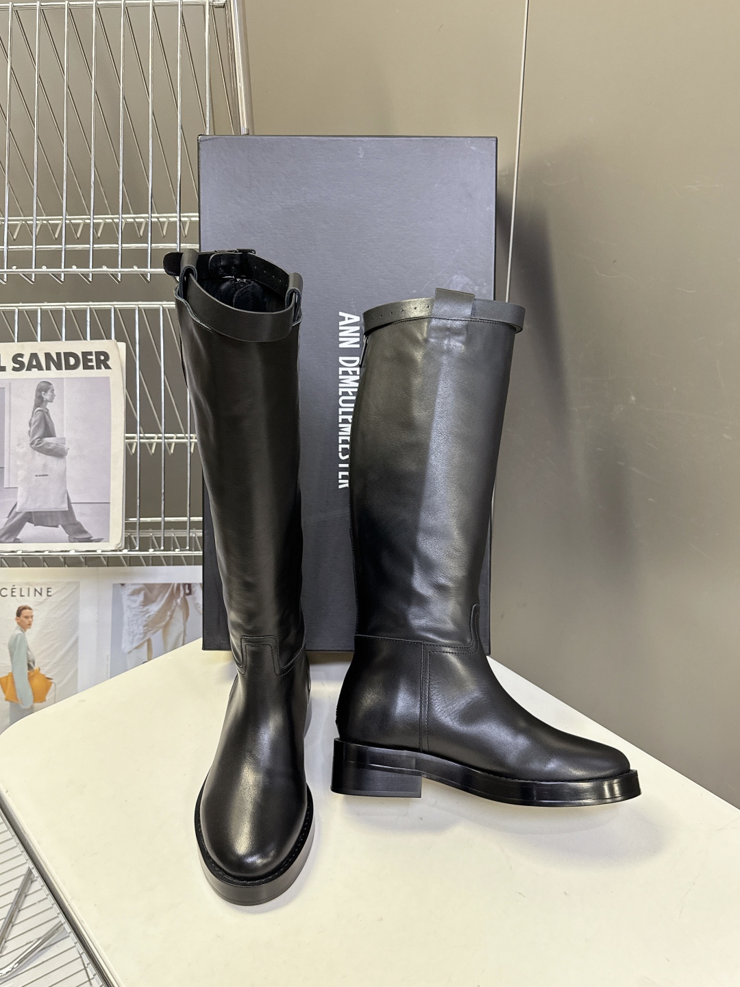 Ann Demeulemeester 秋冬最新款 骑士靴 超多明星网红种草 原版一比一完美复刻 Ann 