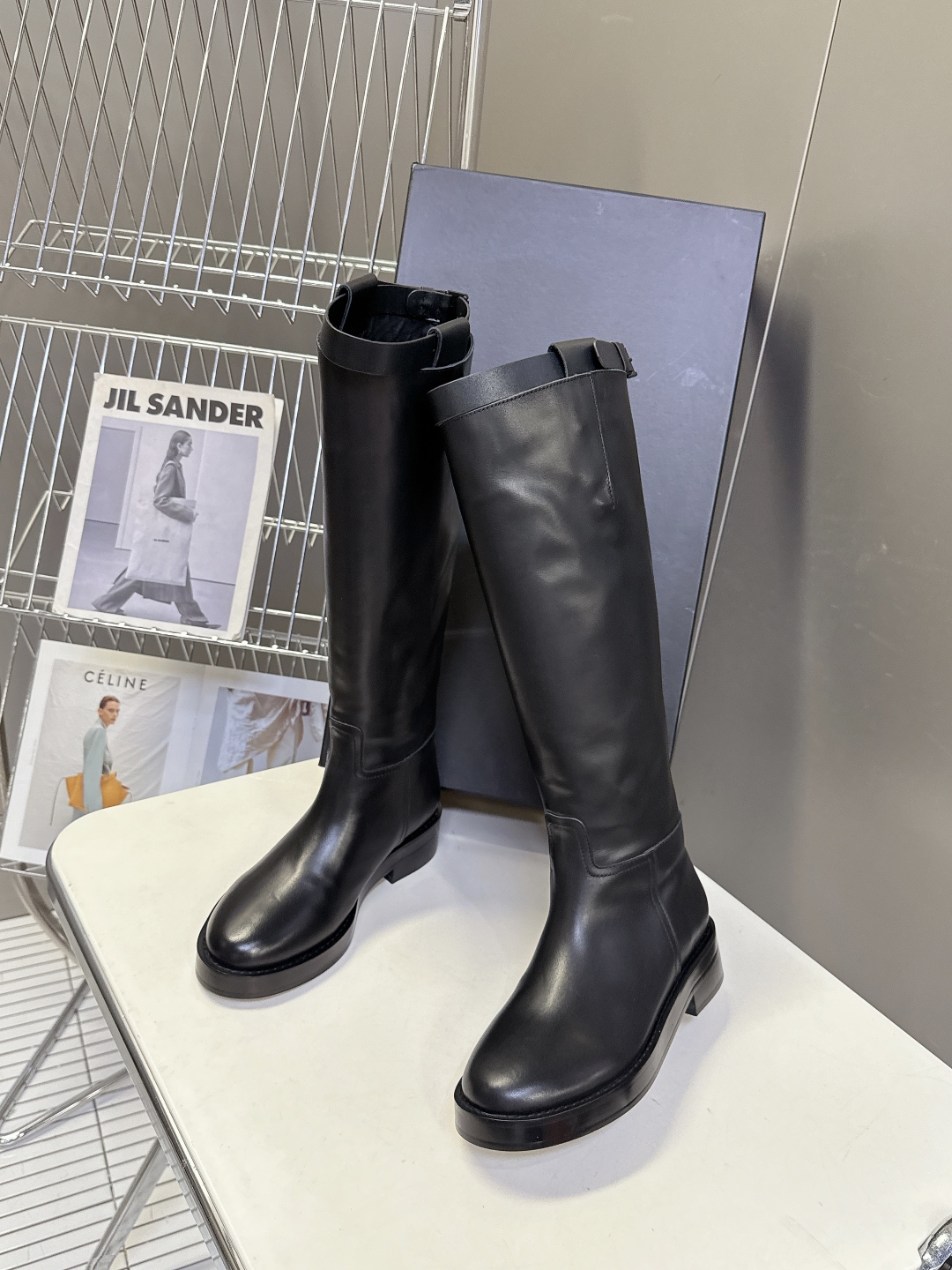 Ann Demeulemeester 秋冬最新款 骑士靴 超多明星网红种草 原版一比一完美复刻 Ann 