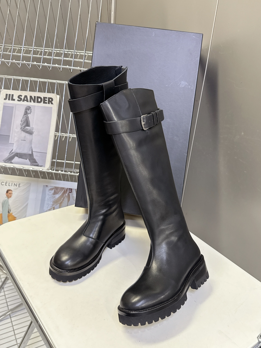 Ann Demeulemeester 秋冬最新款 骑士靴 超多明星网红种草 原版一比一完美复刻 Ann 