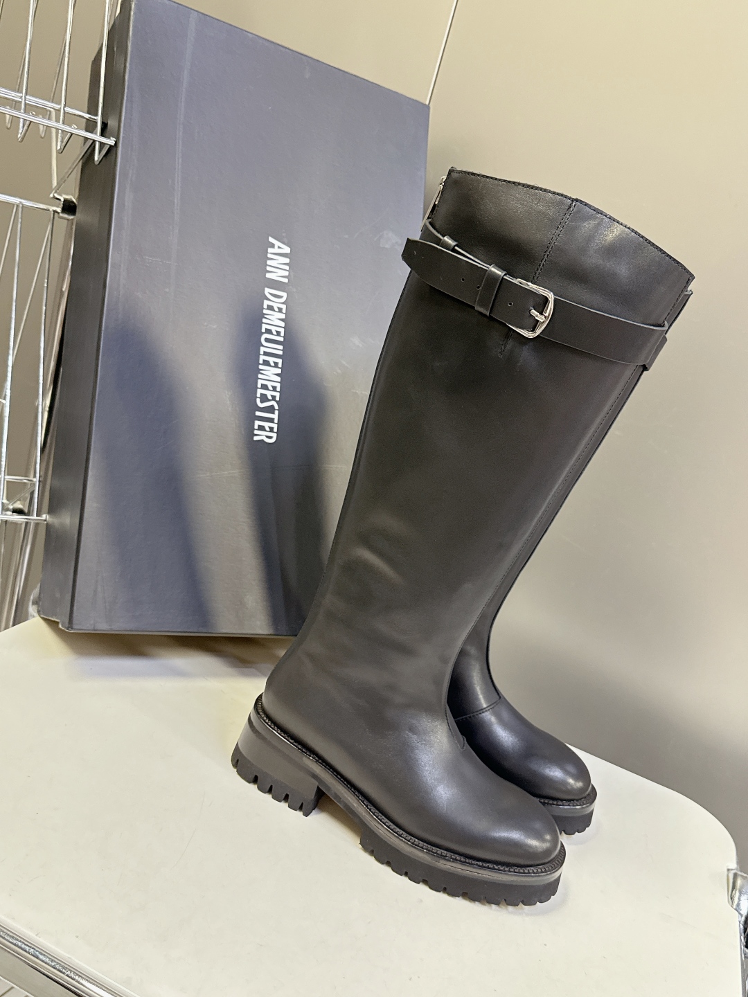 Ann Demeulemeester 秋冬最新款 骑士靴 超多明星网红种草 原版一比一完美复刻 Ann 