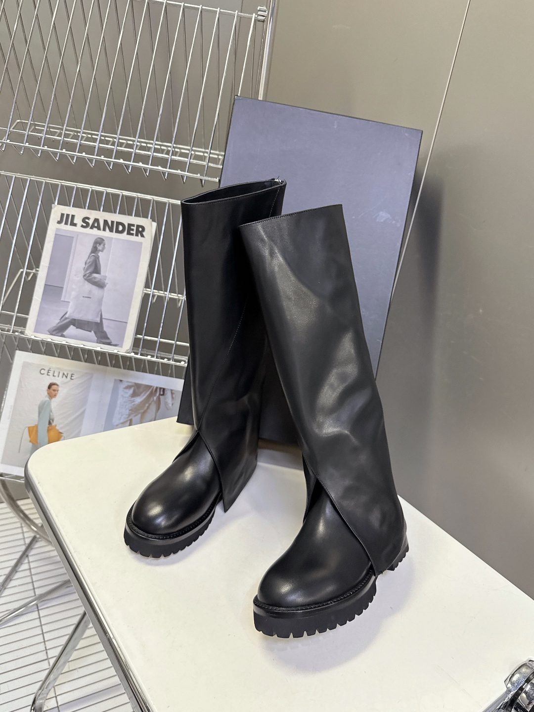 Ann Demeulemeester 秋冬最新款 骑士靴 超多明星网红种草 原版一比一完美复刻 Ann 