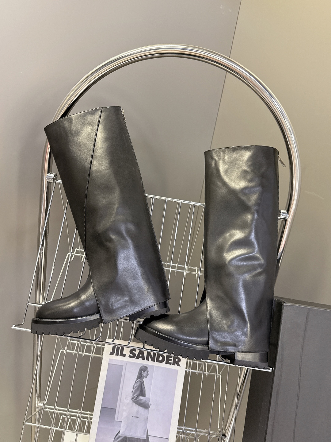 Ann Demeulemeester 秋冬最新款 骑士靴 超多明星网红种草 原版一比一完美复刻 Ann 