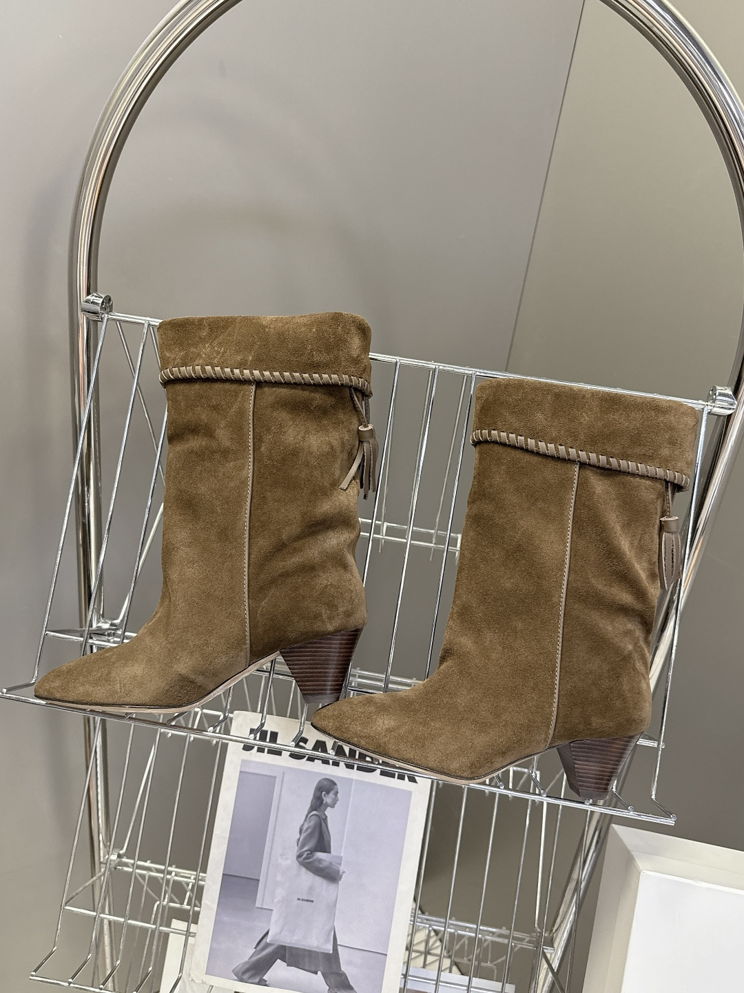 isabelmarant伊莎贝尔秋冬最新款复古靴 超多明星时尚博主种草 这几年超流行简约老钱风 简简单单