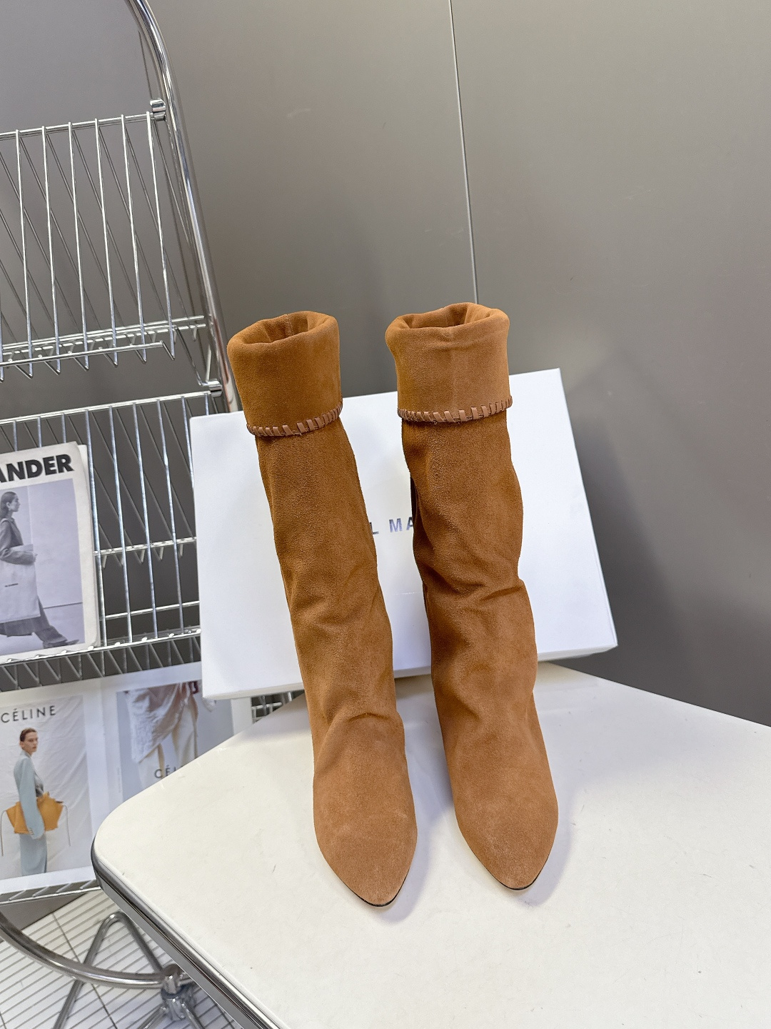 isabelmarant伊莎贝尔秋冬最新款复古靴 超多明星时尚博主种草 这几年超流行简约老钱风 简简单单