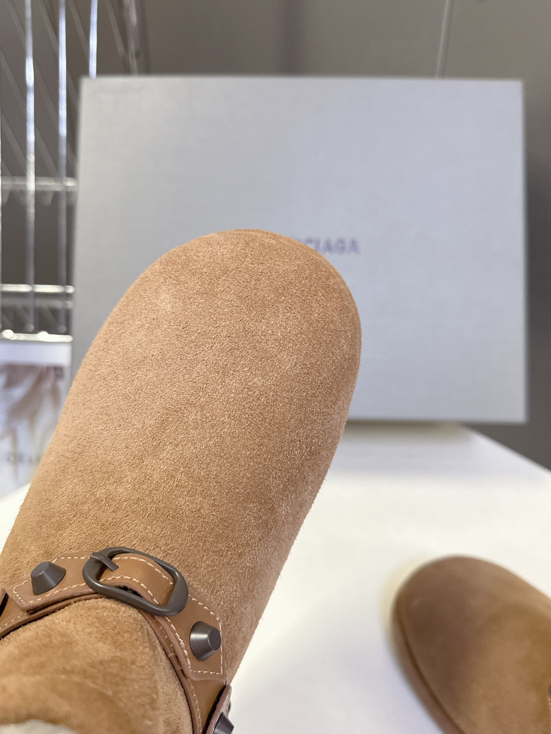 BALENCIAGA巴黎世家秋冬最新款滑雪系列 雪地靴 超多明星网红种草 细节完美复刻 设计师推出探索时