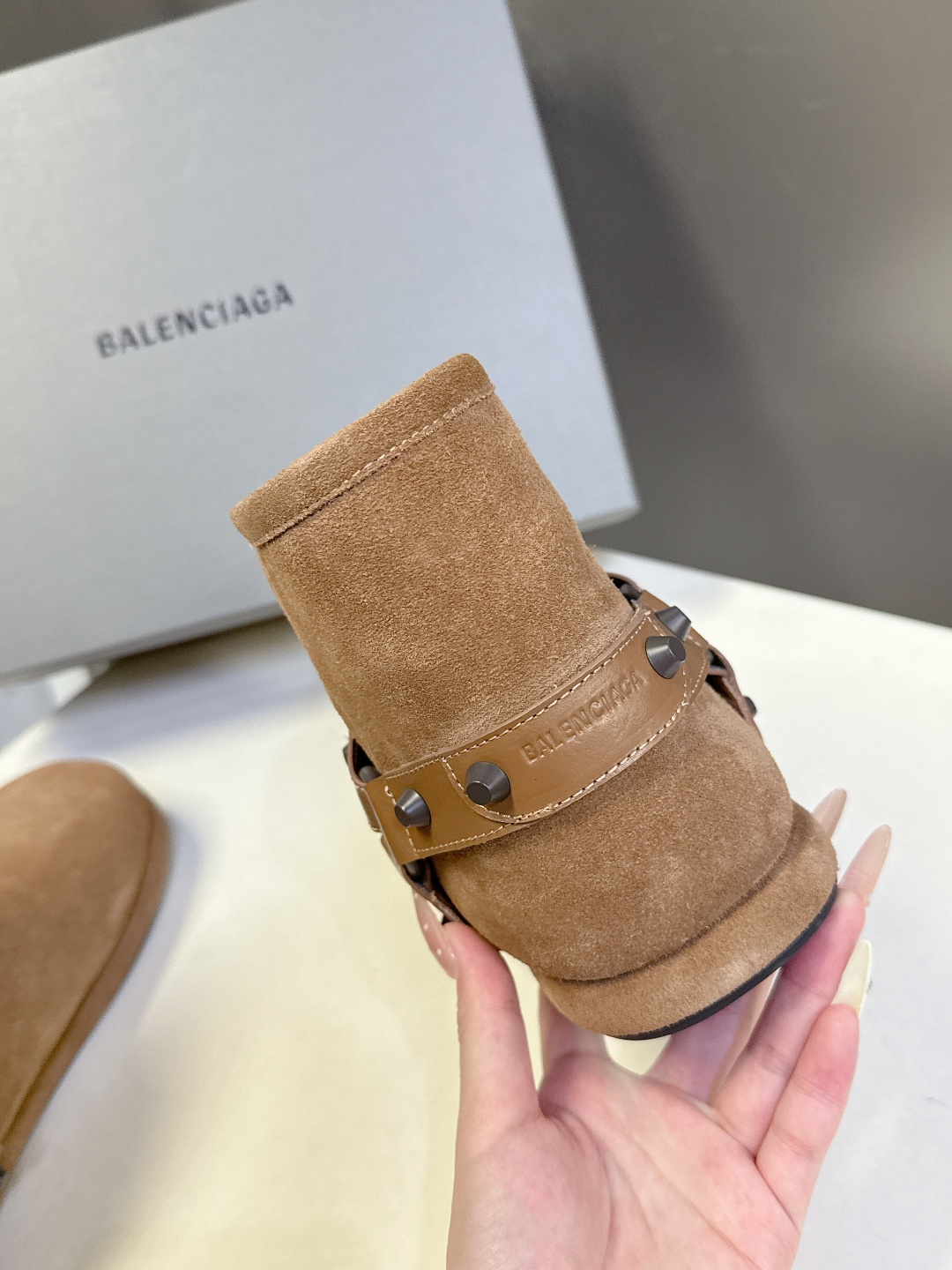 BALENCIAGA巴黎世家秋冬最新款滑雪系列 雪地靴 超多明星网红种草 细节完美复刻 设计师推出探索时