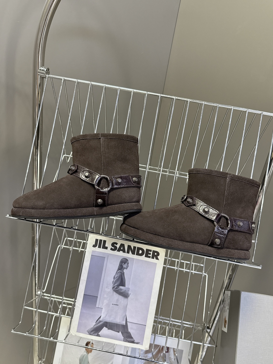 BALENCIAGA巴黎世家秋冬最新款滑雪系列 雪地靴 超多明星网红种草 细节完美复刻 设计师推出探索时