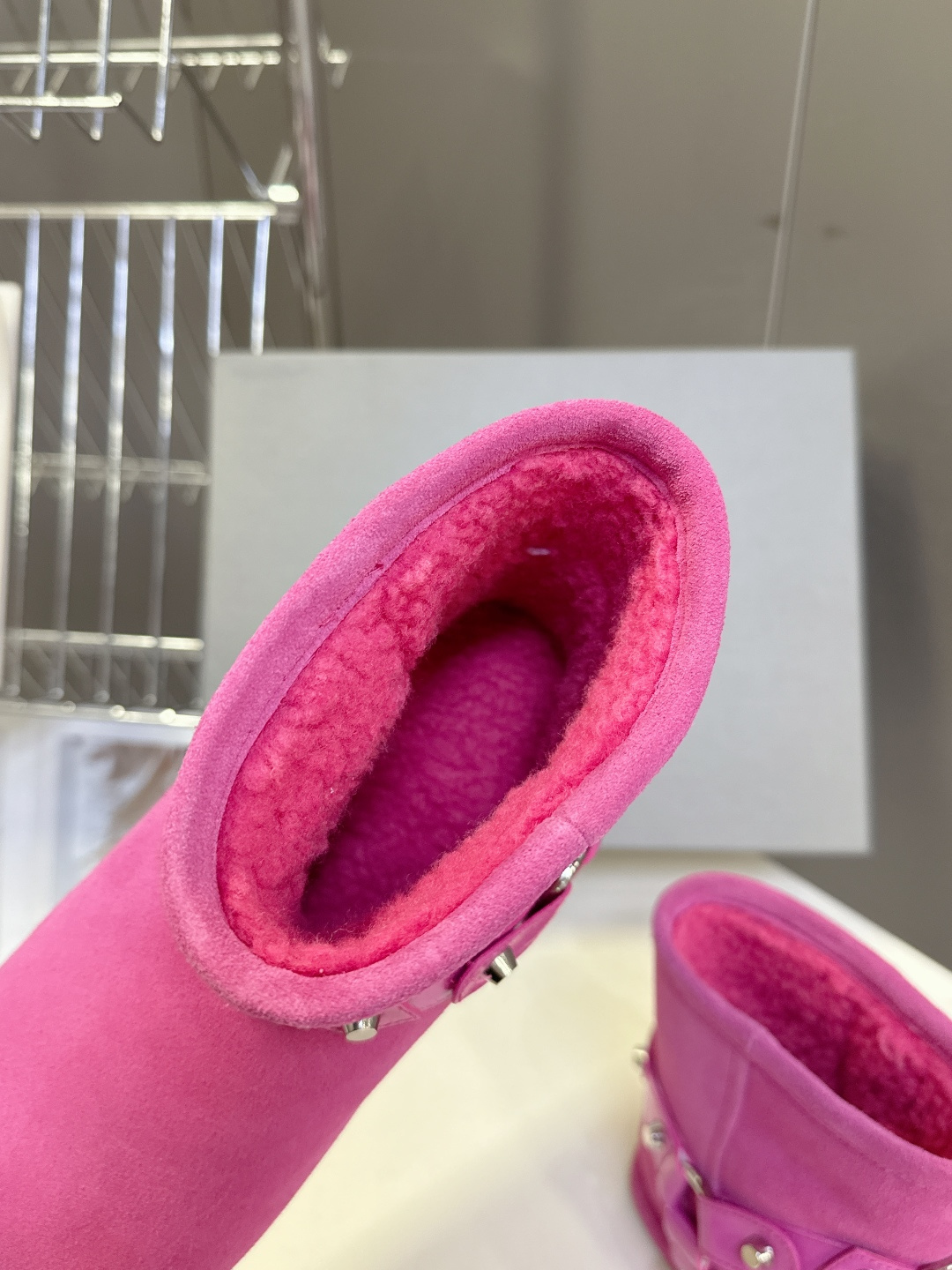 BALENCIAGA巴黎世家秋冬最新款滑雪系列 雪地靴 超多明星网红种草 细节完美复刻 设计师推出探索时