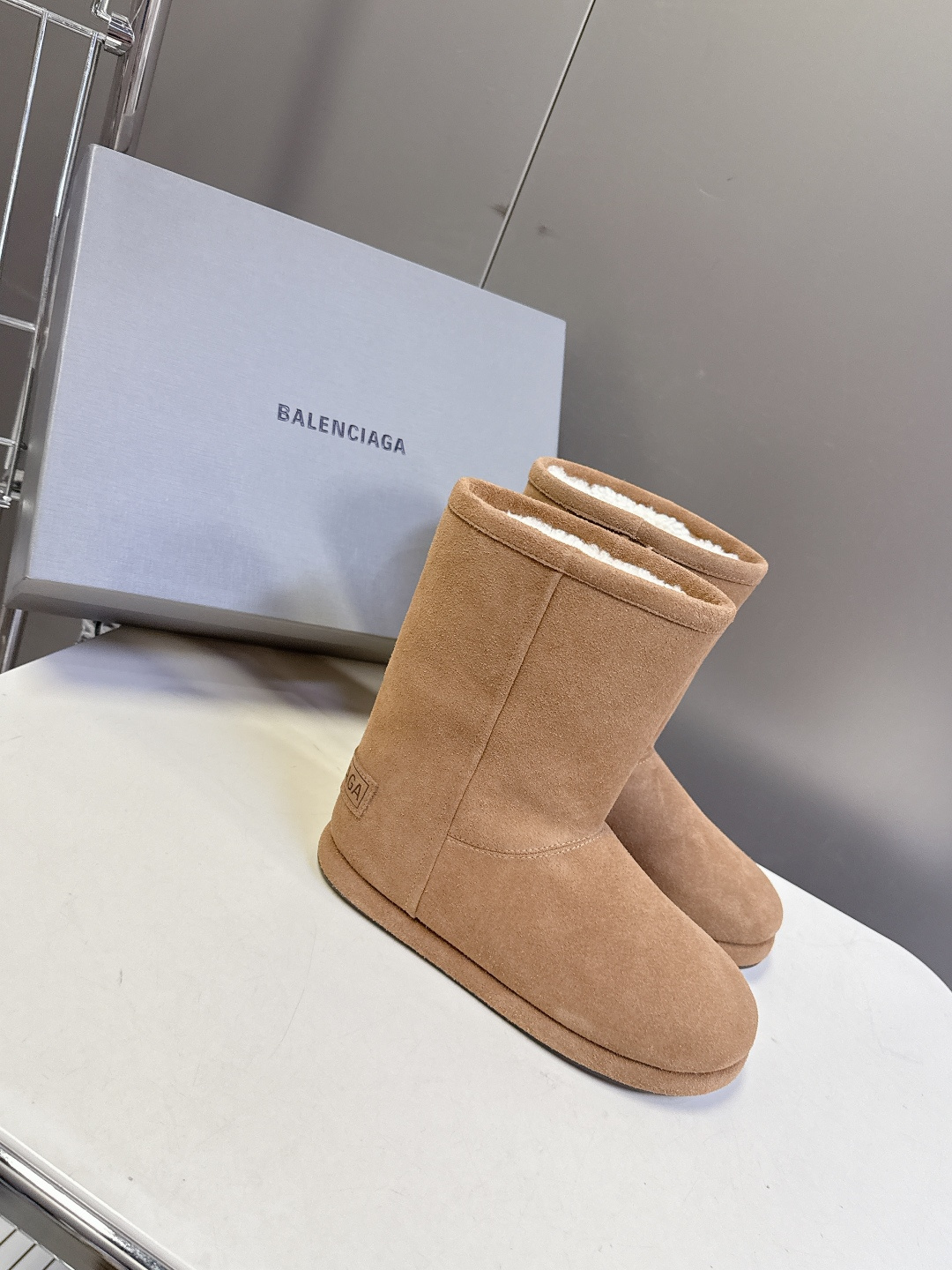 BALENCIAGA巴黎世家秋冬最新款滑雪系列 雪地靴 超多明星网红种草 细节完美复刻 设计师推出探索时