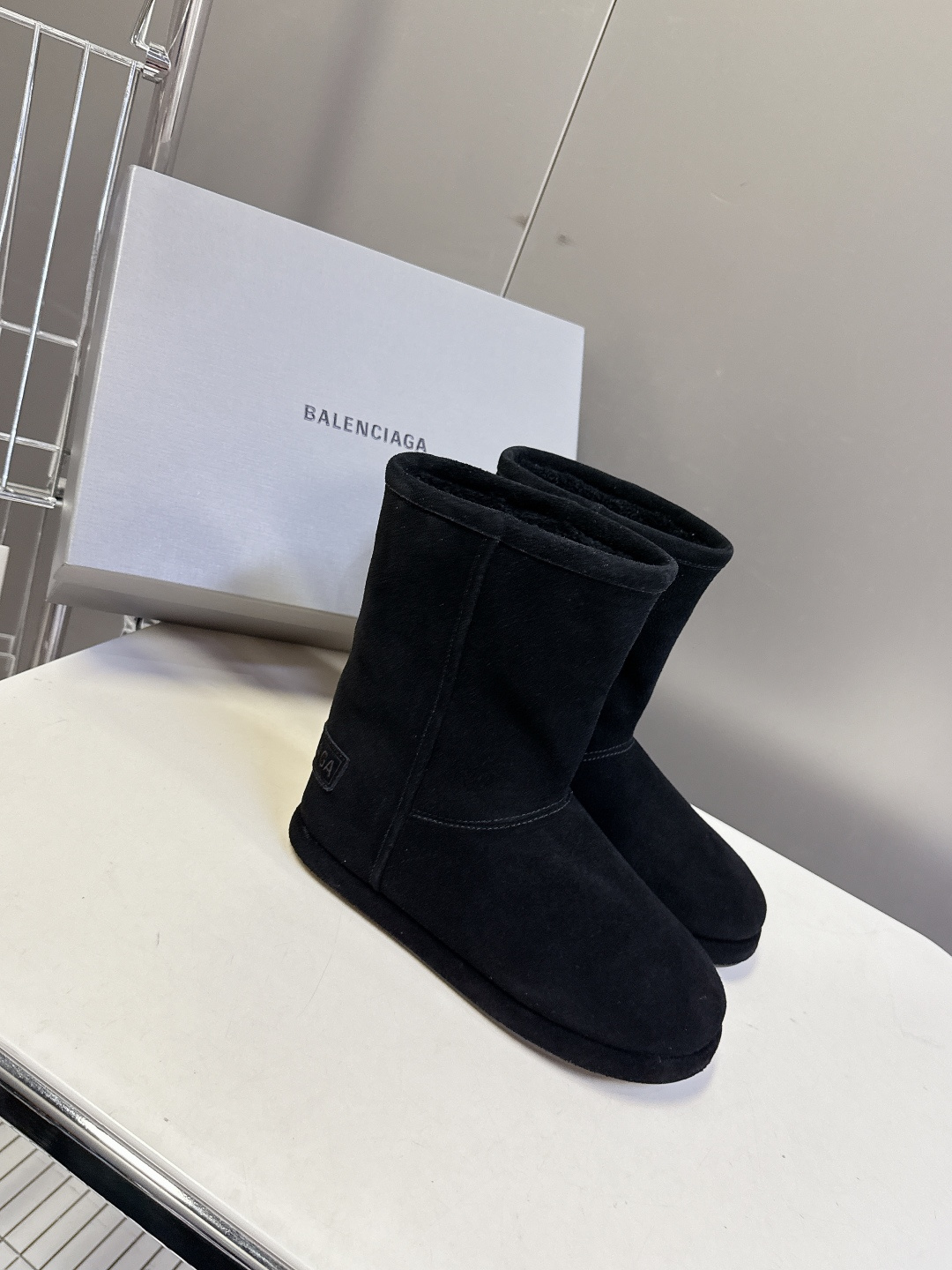 BALENCIAGA巴黎世家秋冬最新款滑雪系列 雪地靴 超多明星网红种草 细节完美复刻 设计师推出探索时
