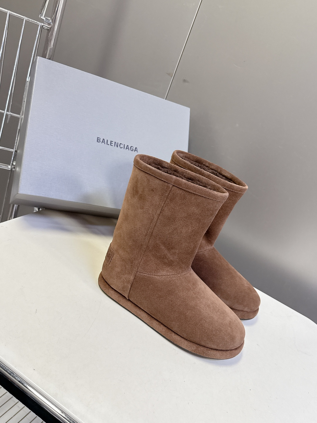 BALENCIAGA巴黎世家秋冬最新款滑雪系列 雪地靴 超多明星网红种草 细节完美复刻 设计师推出探索时