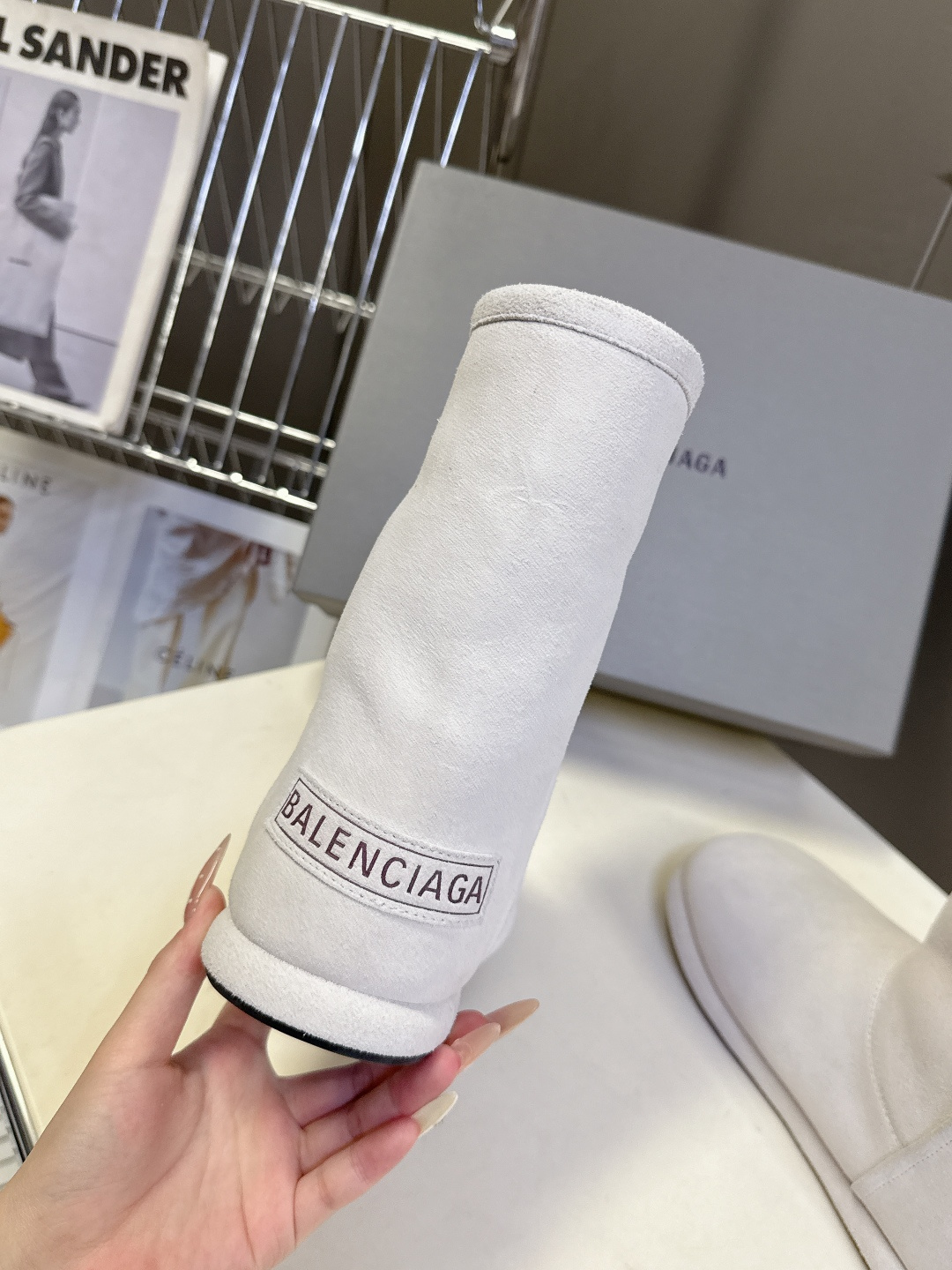 BALENCIAGA巴黎世家秋冬最新款滑雪系列 雪地靴 超多明星网红种草 细节完美复刻 设计师推出探索时