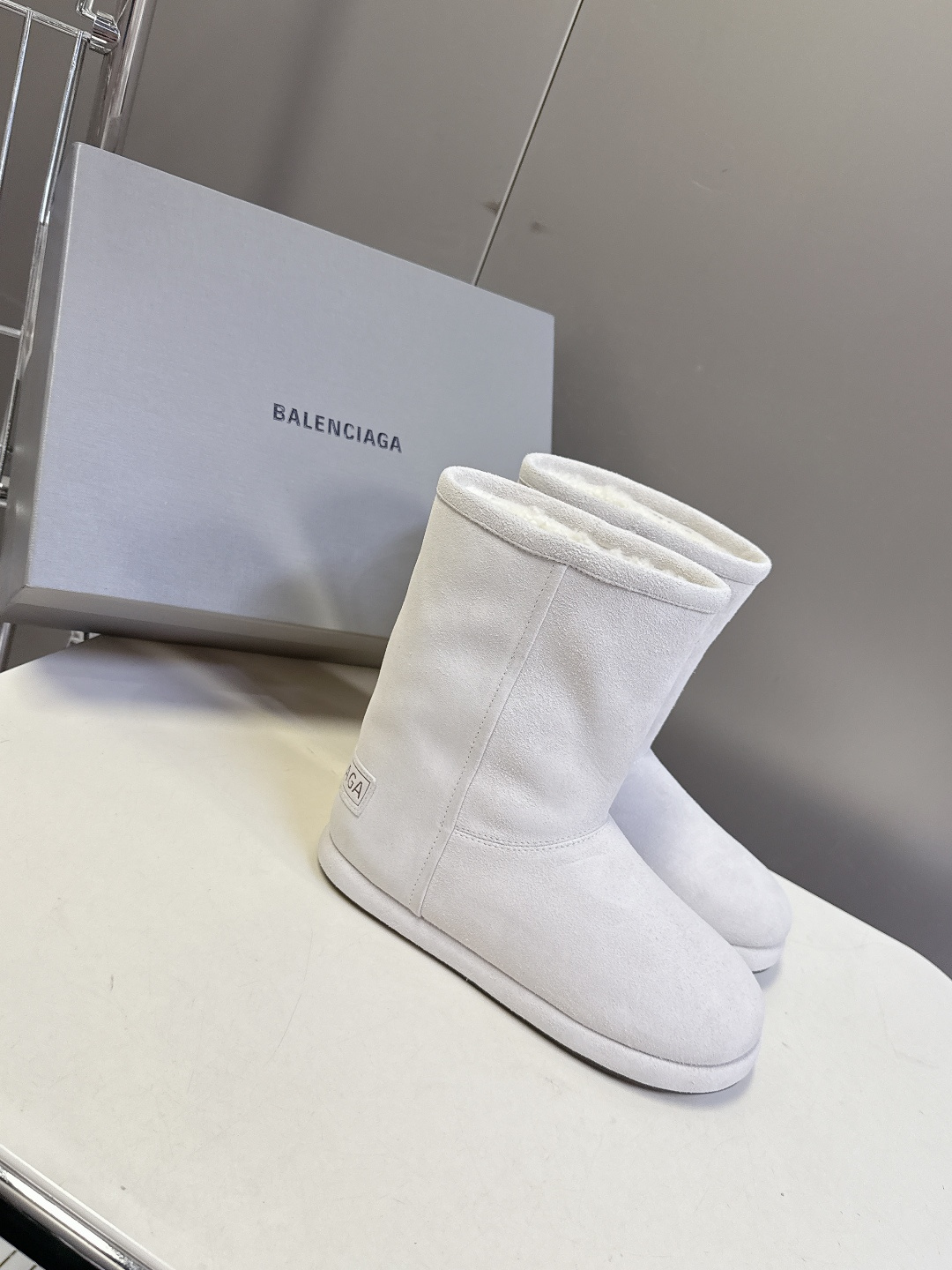 BALENCIAGA巴黎世家秋冬最新款滑雪系列 雪地靴 超多明星网红种草 细节完美复刻 设计师推出探索时