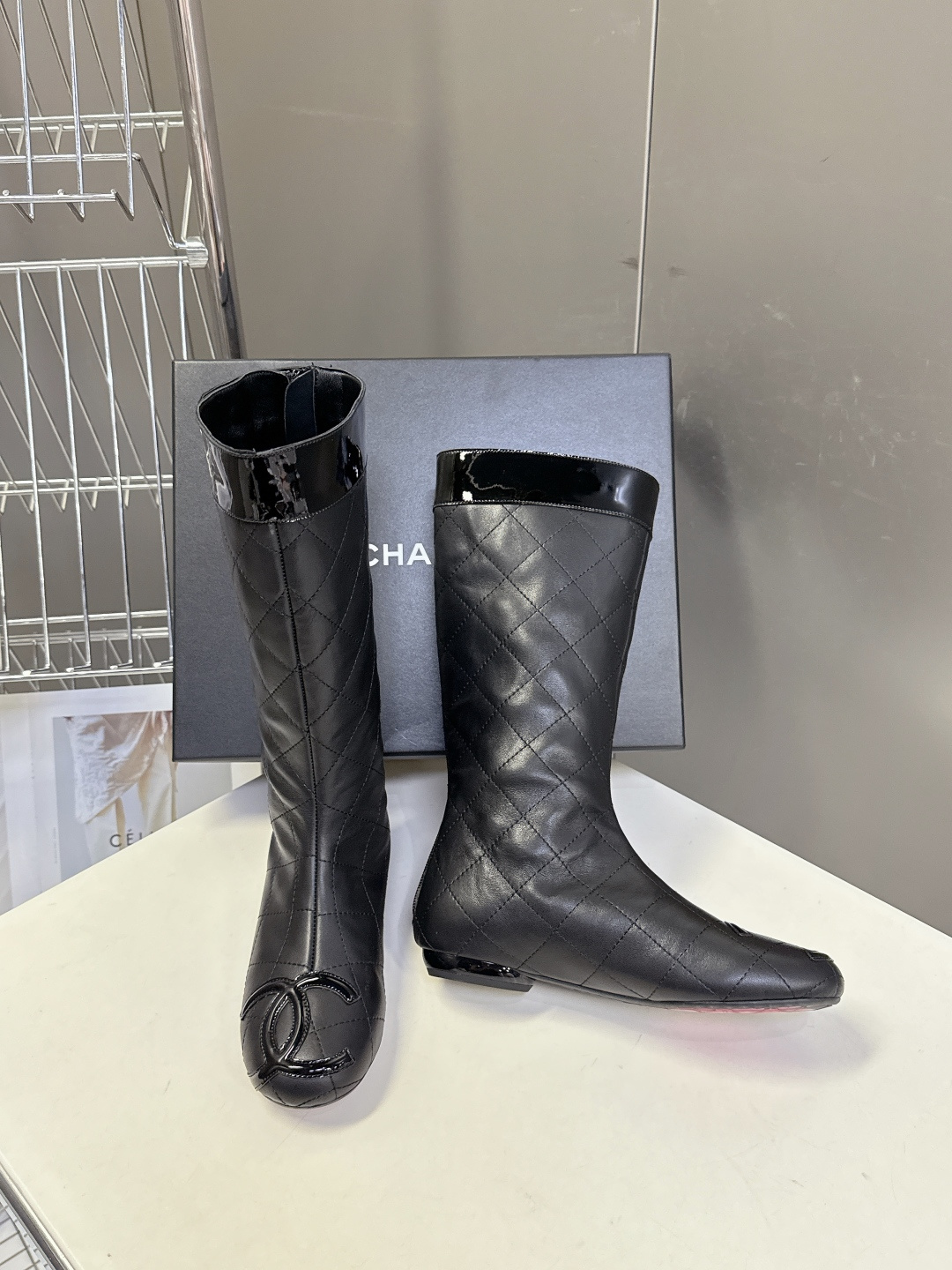 CHANEL香奈儿最新款中古康鹏芭蕾舞 长靴 超多明星名媛上脚 这款芭蕾舞长靴 第一眼看上就被种草了根据