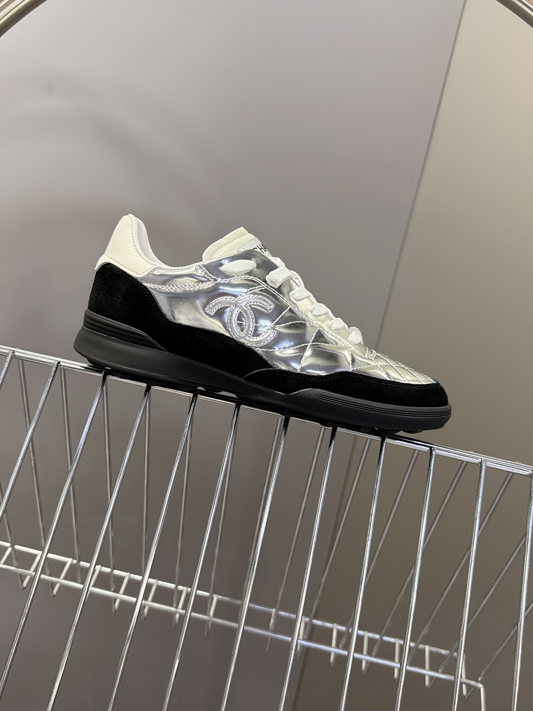 CHANEL香奈儿25N菱格纹棒球鞋 网球鞋 运动鞋原版购入开发 做货 小香最新隐藏款网球鞋软菱格纹 柔