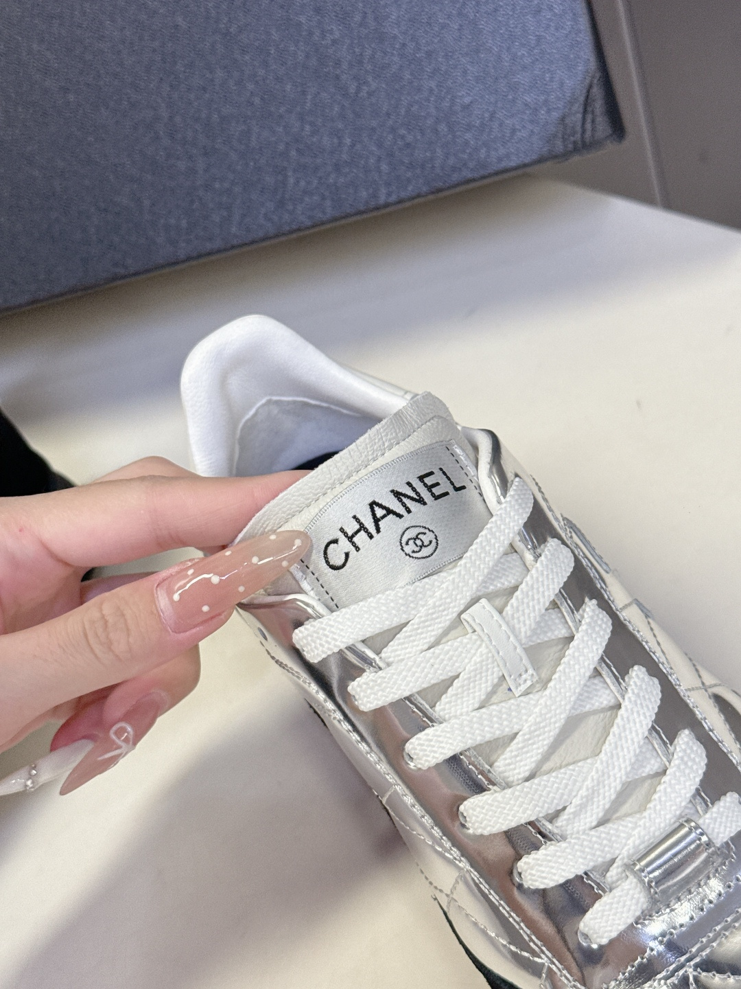 CHANEL香奈儿25N菱格纹棒球鞋 网球鞋 运动鞋原版购入开发 做货 小香最新隐藏款网球鞋软菱格纹 柔