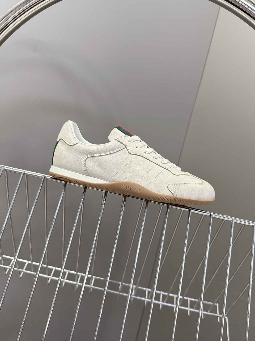 男装➕10 Gucci古驰Shift系列情侣款运动鞋系带休闲德训鞋超多明星网红种草 Gucci Shif