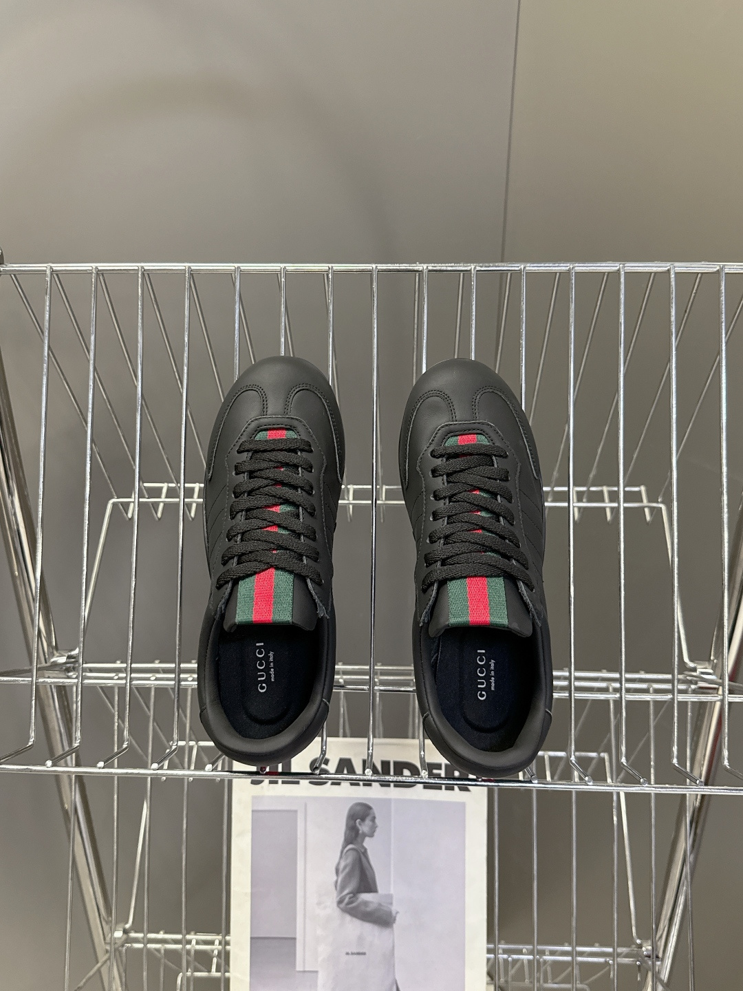 男装➕10 Gucci古驰Shift系列情侣款运动鞋系带休闲德训鞋超多明星网红种草 Gucci Shif