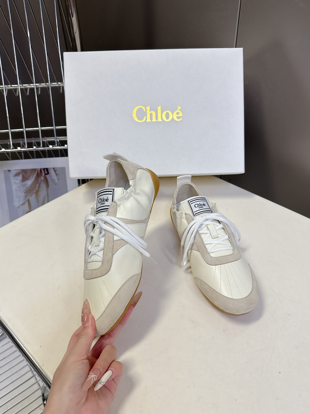 Chloe蔻依春夏最新款德训鞋休闲鞋薄底鞋超多明星网红种草 春夏不可缺少的搭配单品 超火的薄底设计 品牌