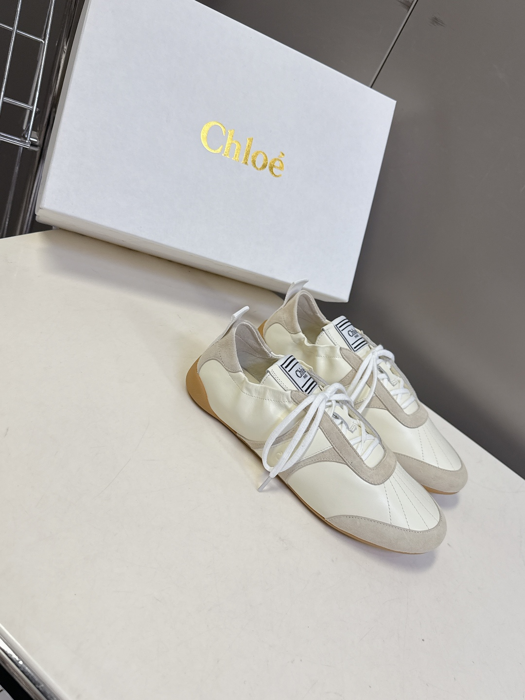 Chloe蔻依春夏最新款德训鞋休闲鞋薄底鞋超多明星网红种草 春夏不可缺少的搭配单品 超火的薄底设计 品牌