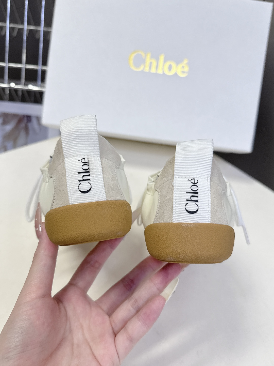 Chloe蔻依春夏最新款德训鞋休闲鞋薄底鞋超多明星网红种草 春夏不可缺少的搭配单品 超火的薄底设计 品牌