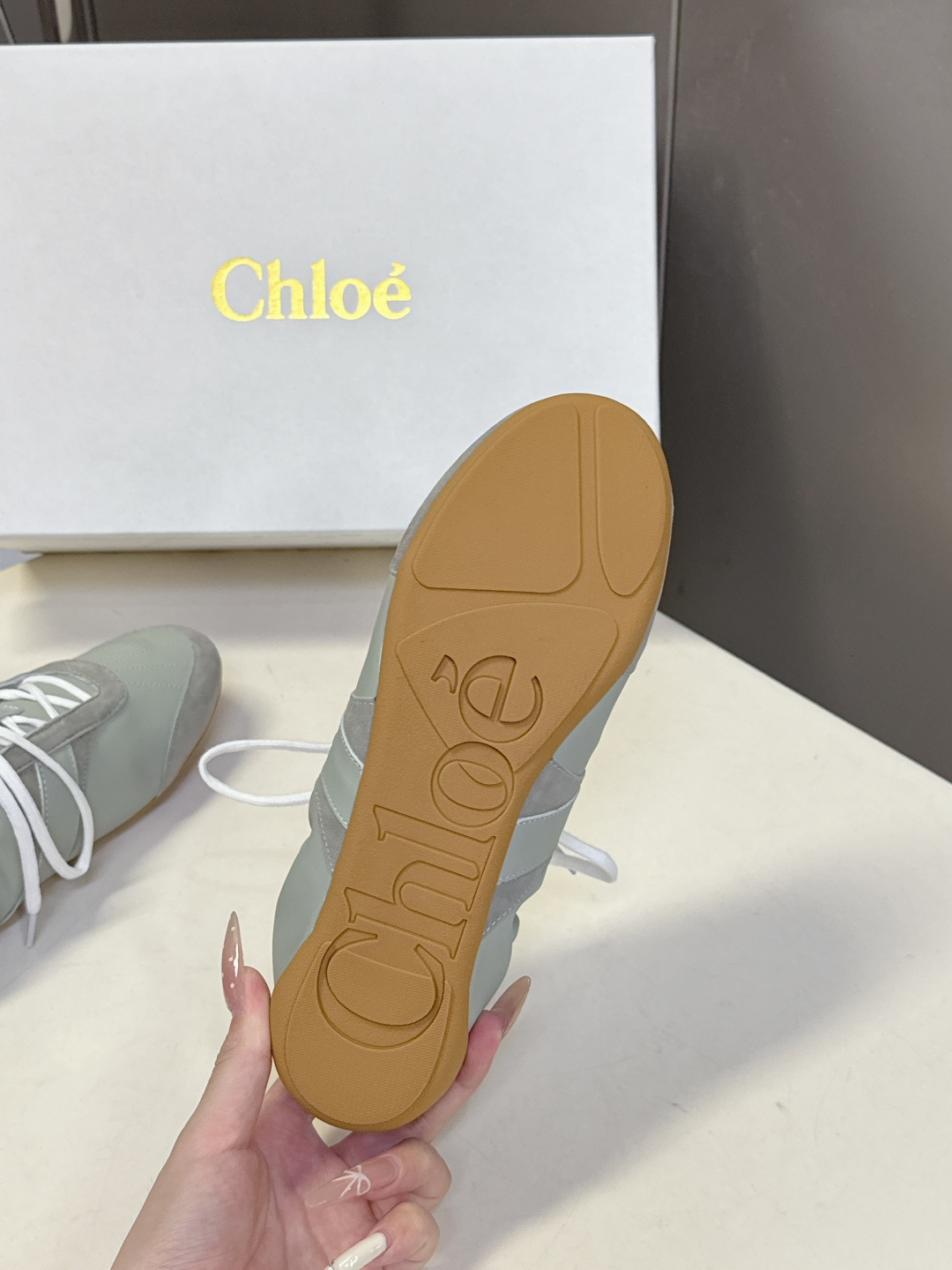 Chloe蔻依春夏最新款德训鞋休闲鞋薄底鞋超多明星网红种草 春夏不可缺少的搭配单品 超火的薄底设计 品牌