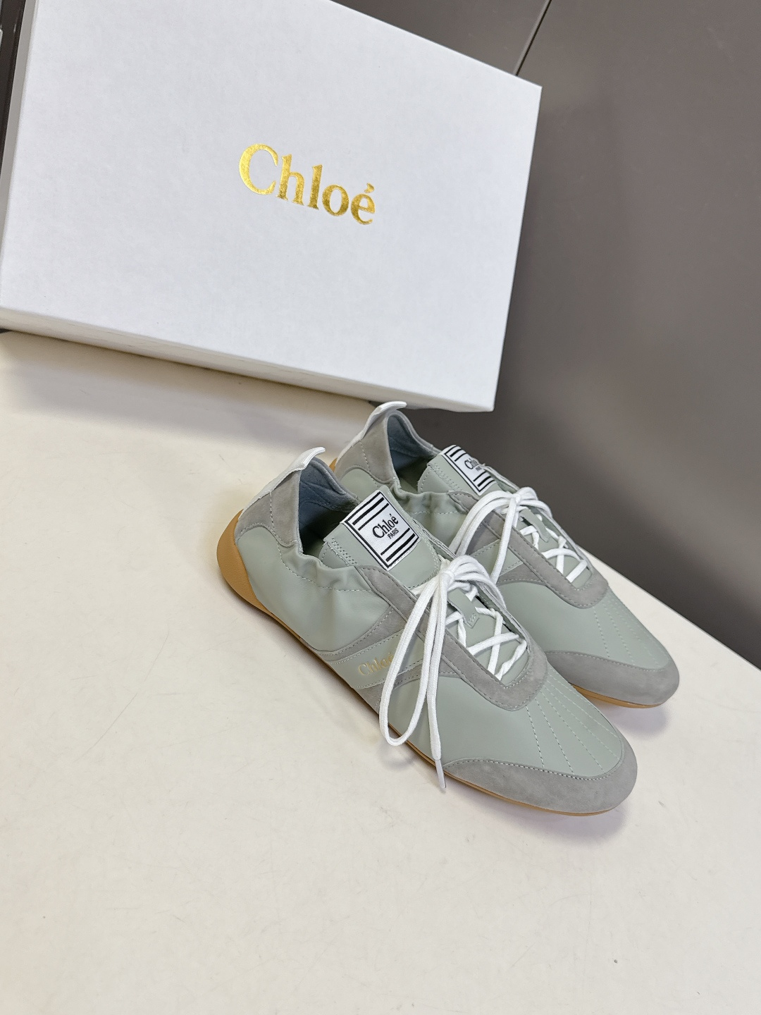 Chloe蔻依春夏最新款德训鞋休闲鞋薄底鞋超多明星网红种草 春夏不可缺少的搭配单品 超火的薄底设计 品牌