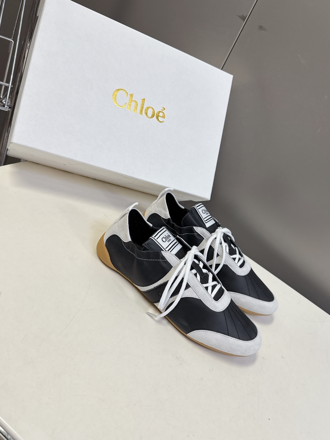 Chloe蔻依春夏最新款德训鞋休闲鞋薄底鞋超多明星网红种草 春夏不可缺少的搭配单品 超火的薄底设计 品牌