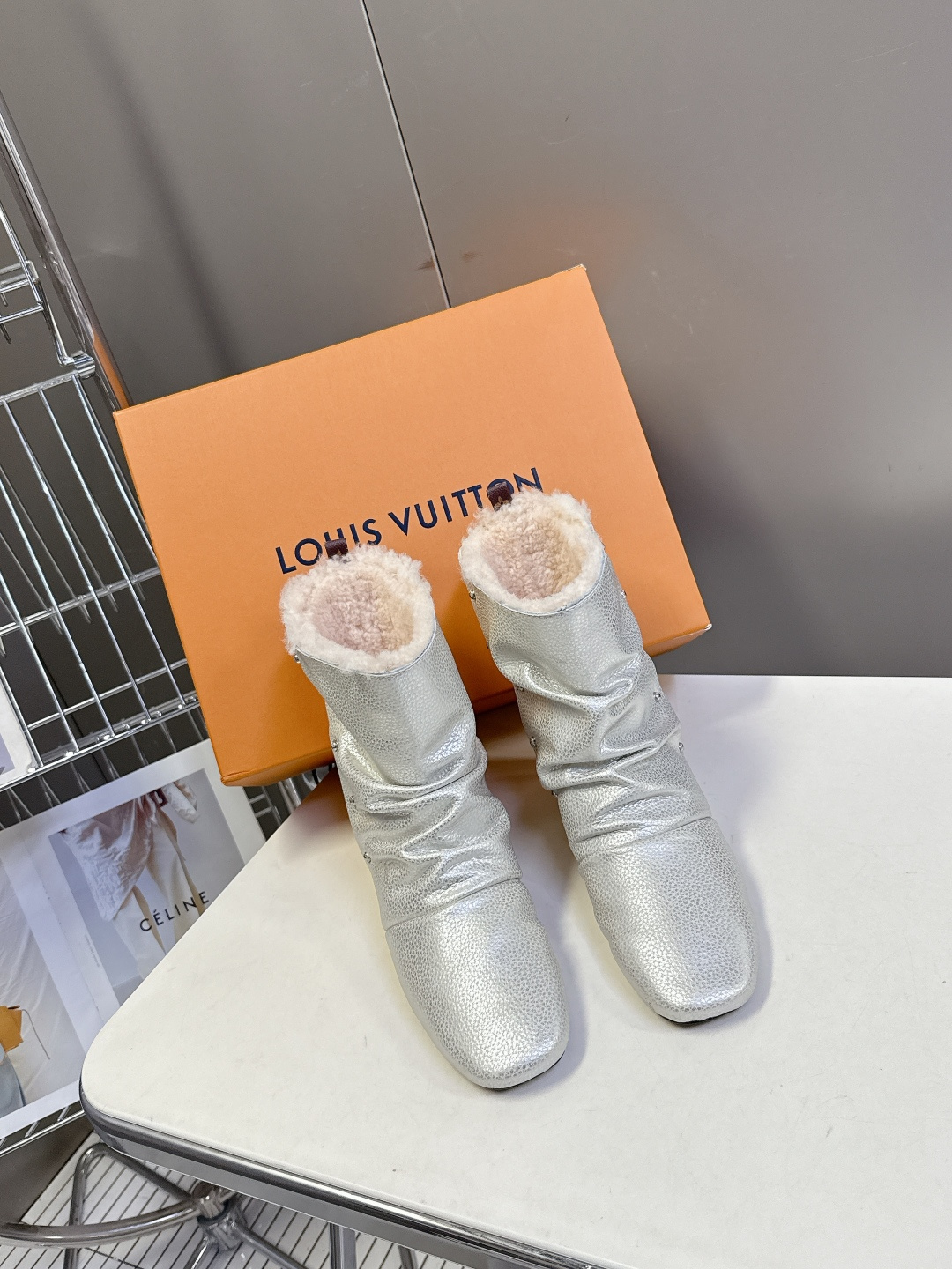 路易威登Louis Vuitton秋冬最新走秀款 堆堆靴 超多明星时尚博主种草 lv秀场出镜率最高的单品