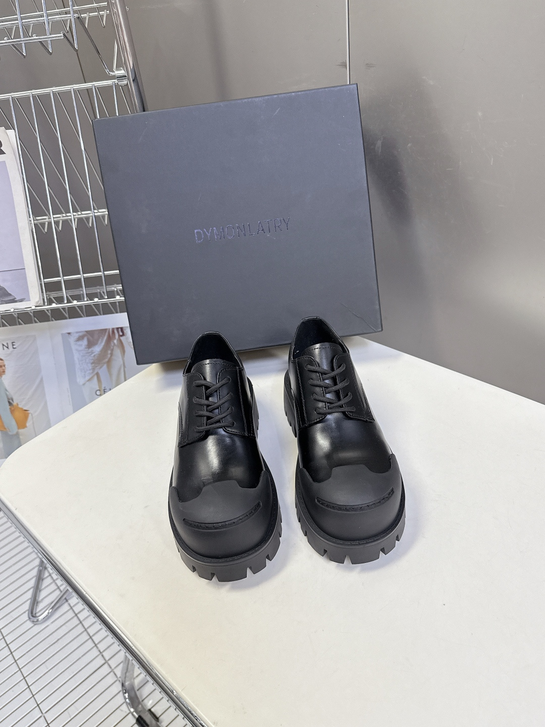 DYMALNOTPY 秋冬最新款厚底乐福皮鞋 超多明星网红种草DYMALNOTPY这个品牌一直热度不减 