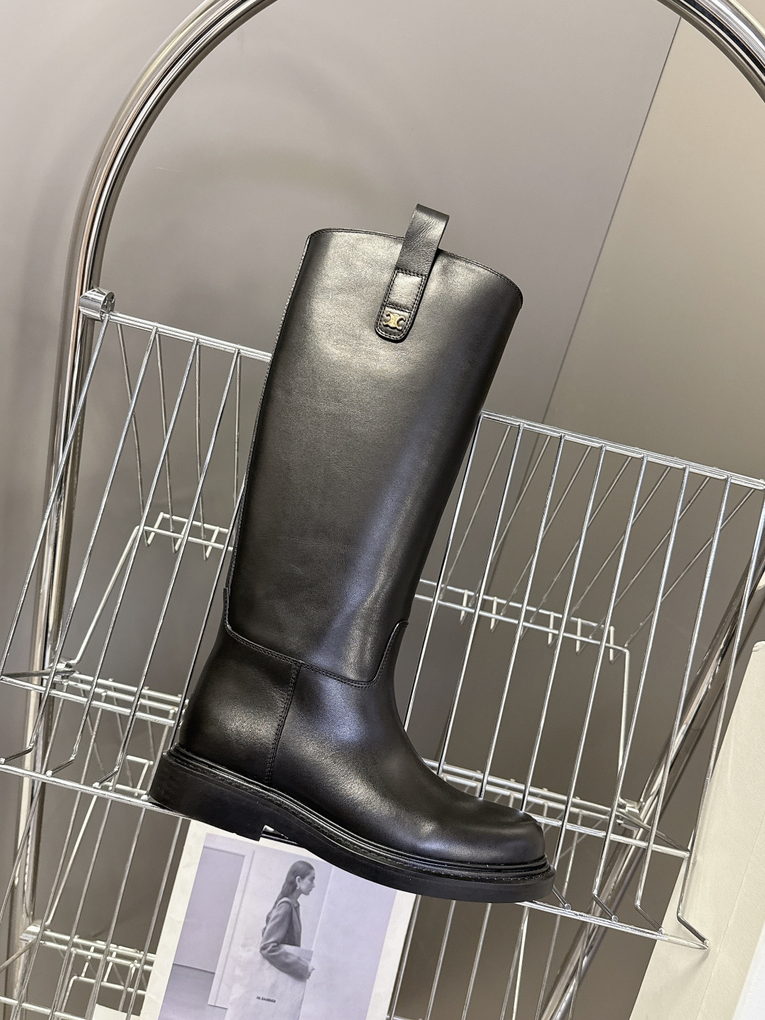 CELINE思琳2025秋冬专柜最新款骑士靴超多明星网红种草 时尚博主同款 早秋力推单品！复古欧美风格 