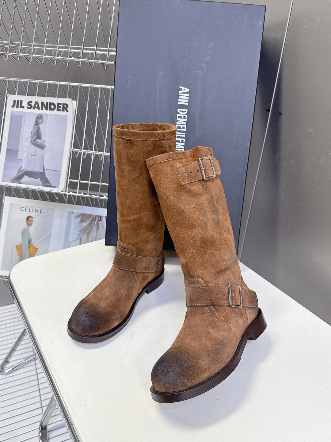 Ann Demeulemeester 秋冬最新款长靴 超多明星网红种草 原版一比一完美复刻 Ann 以悠