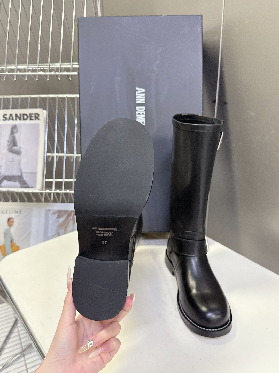 Ann Demeulemeester 秋冬最新款长靴 超多明星网红种草 原版一比一完美复刻 Ann 以悠