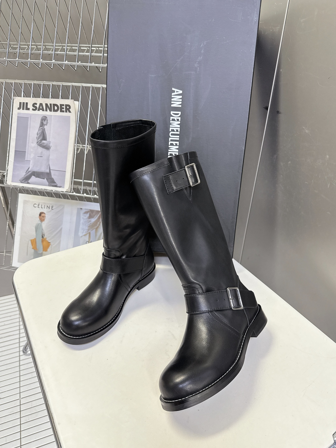 Ann Demeulemeester 秋冬最新款长靴 超多明星网红种草 原版一比一完美复刻 Ann 以悠