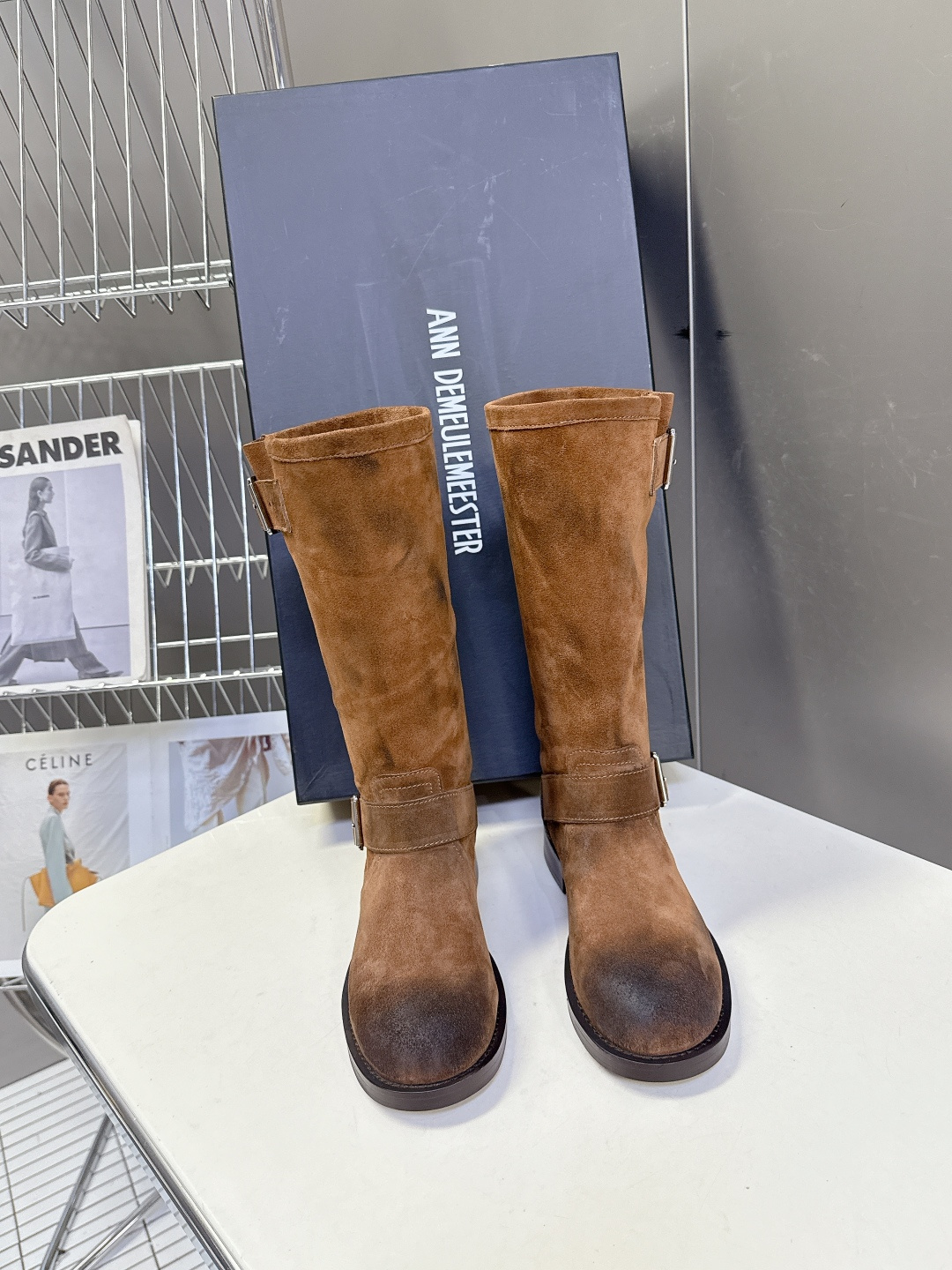 Ann Demeulemeester 秋冬最新款长靴 超多明星网红种草 原版一比一完美复刻 Ann 以悠
